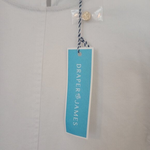 Draper James White Denim Shift Dress - Picture 5 of 12